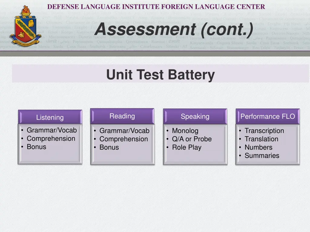 defense language institute foreign language 10