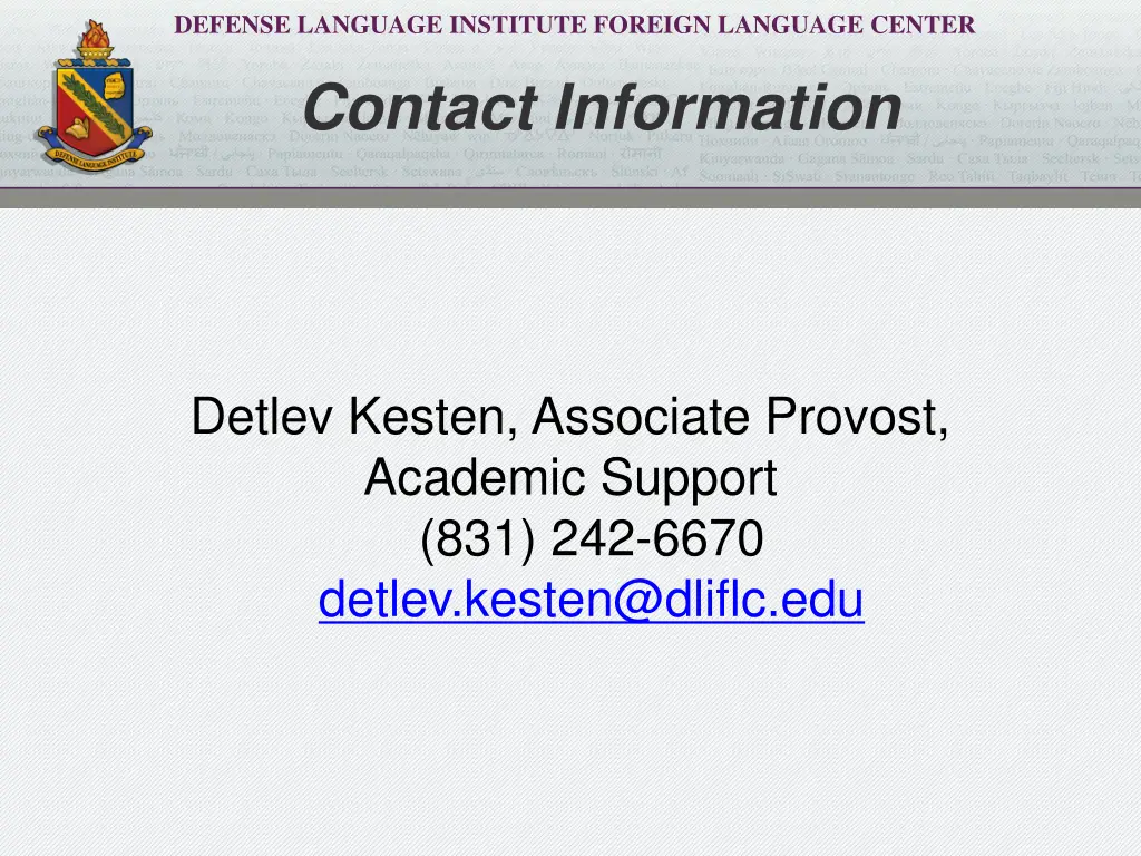 defense language institute foreign language 11
