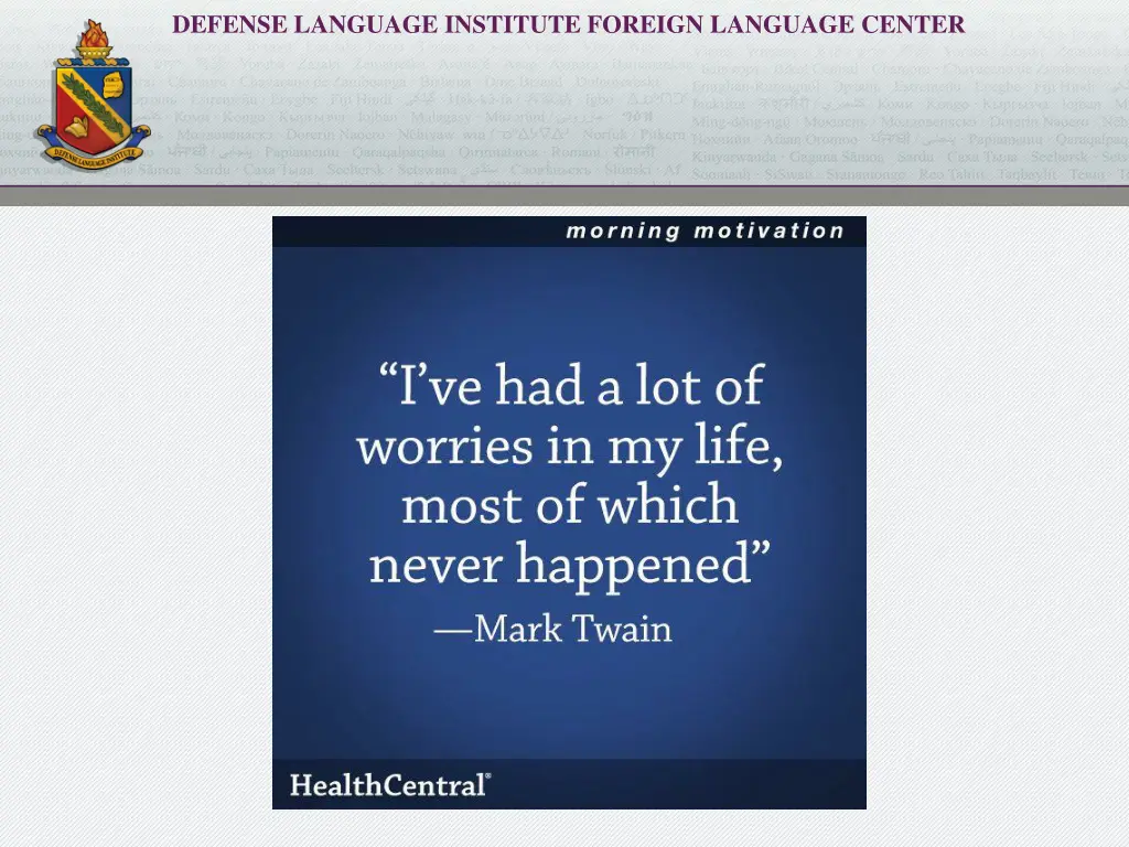 defense language institute foreign language center