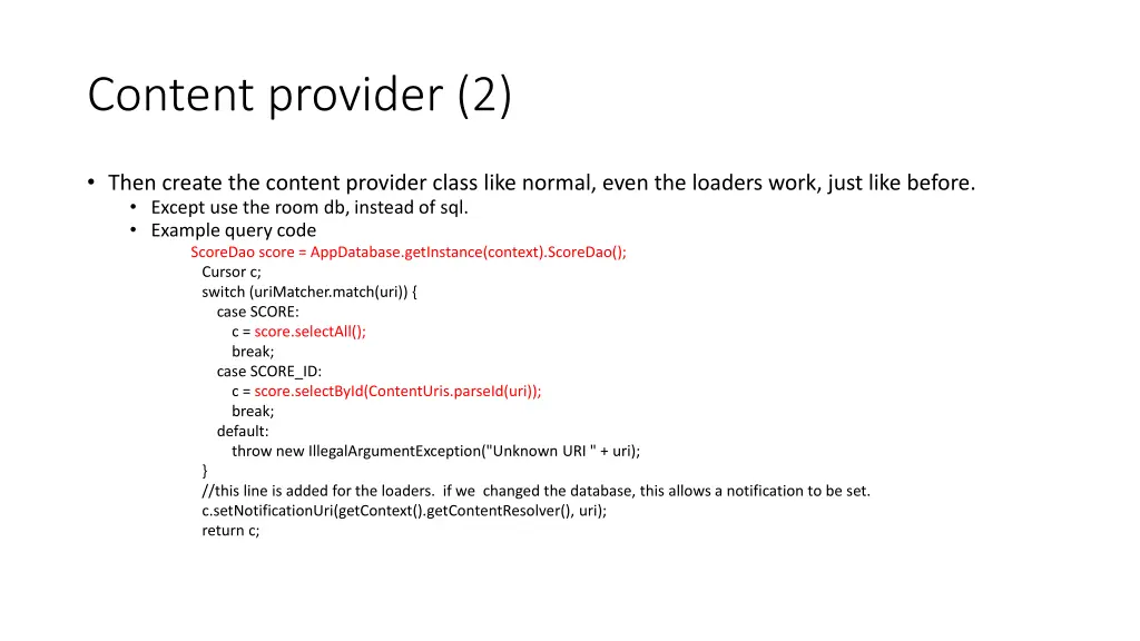 content provider 2
