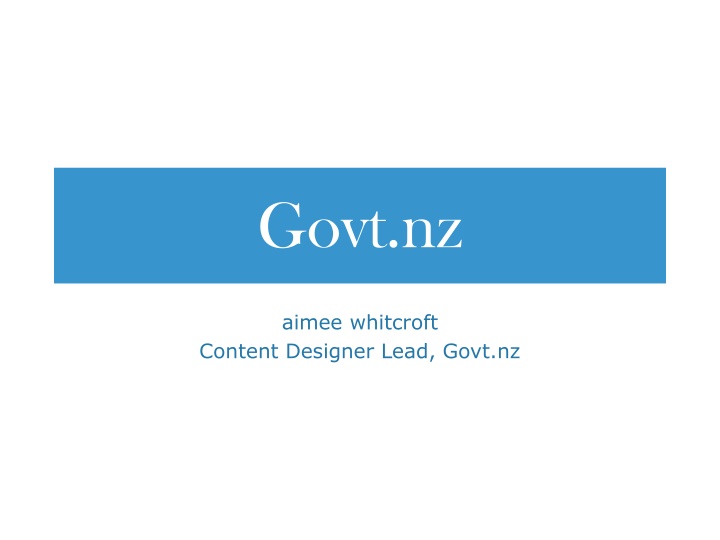 govt nz