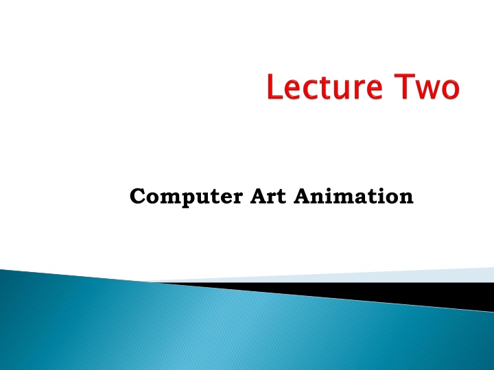 computer art animation