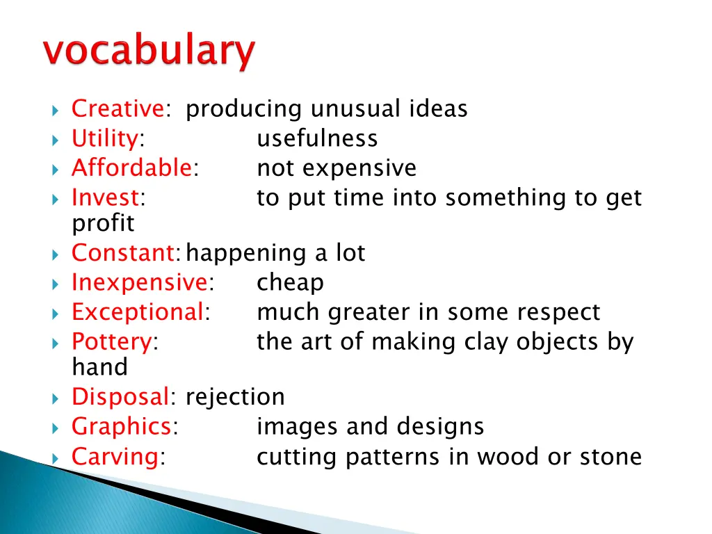 creative producing unusual ideas utility