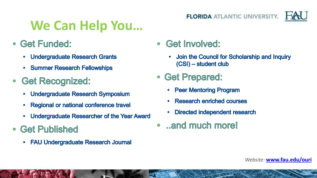 we can help you get funded