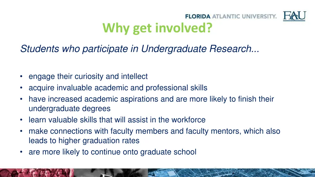why get involved