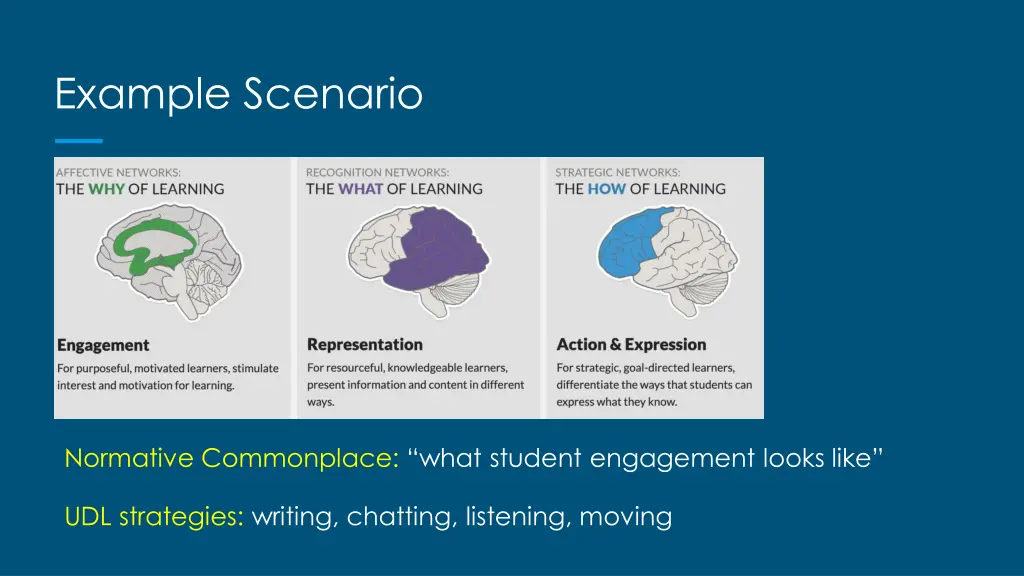 example scenario 1
