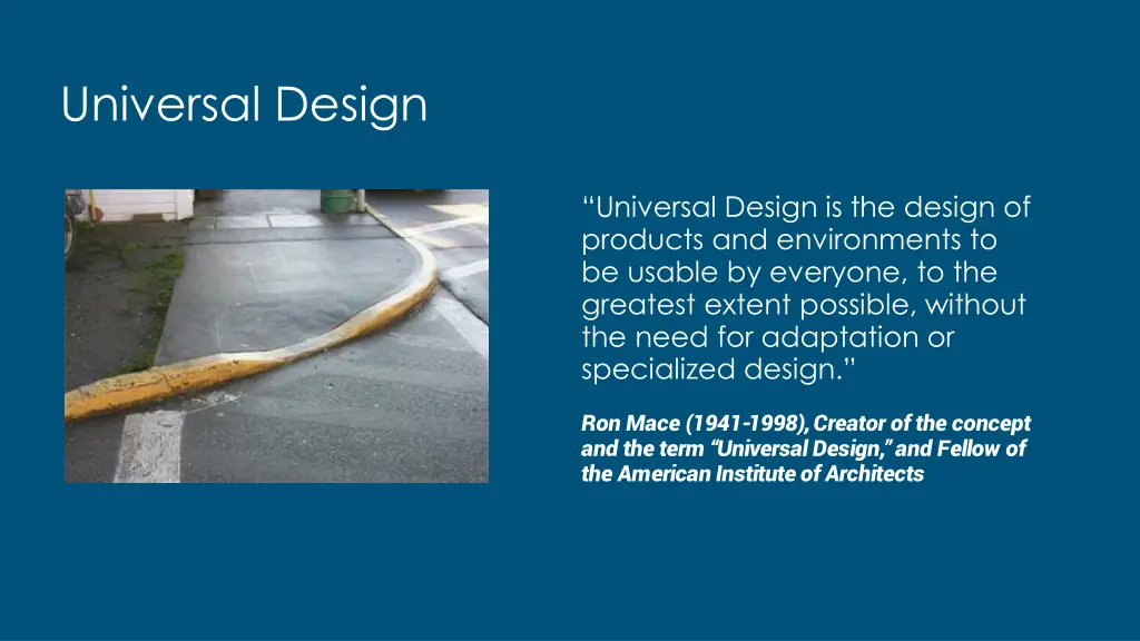 universal design