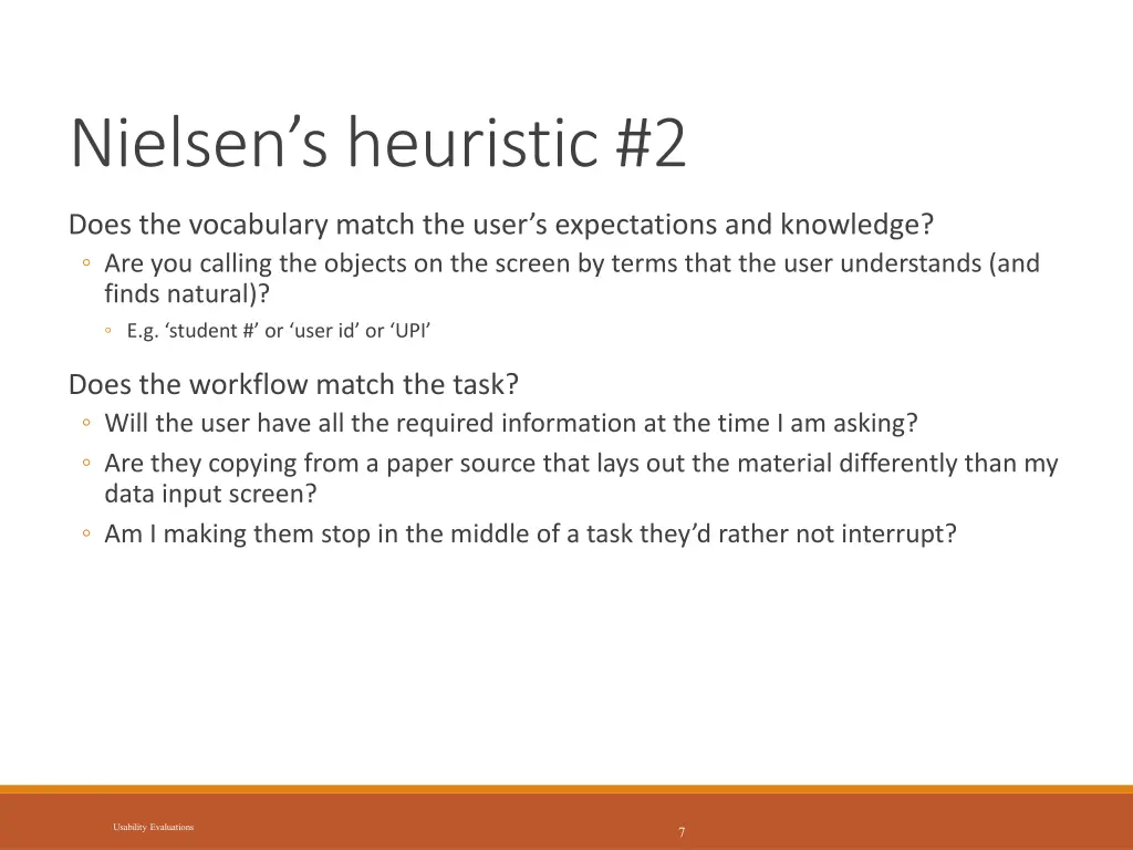 nielsen s heuristic 2