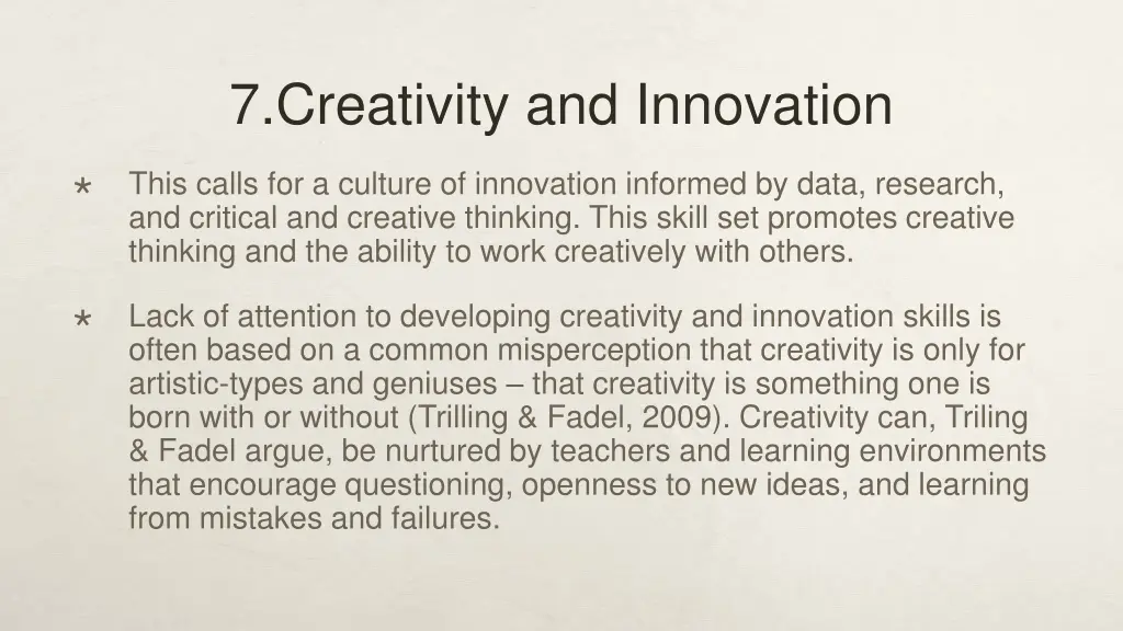 7 creativity and innovation