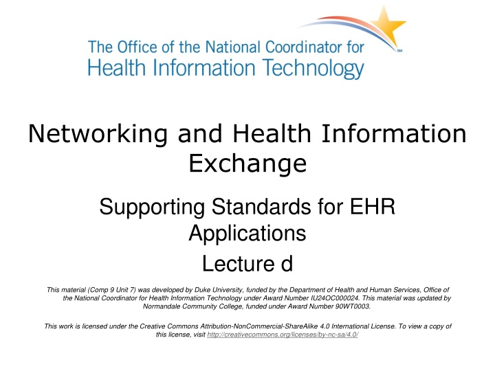 networking and health information exchange
