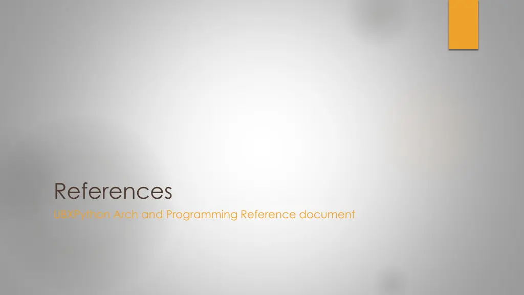 references ubxpython arch and programming
