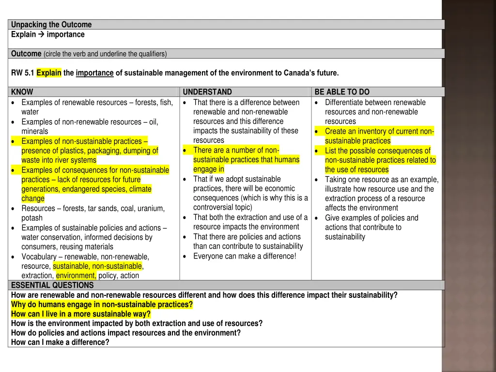 unpacking the outcome explain importance outcome