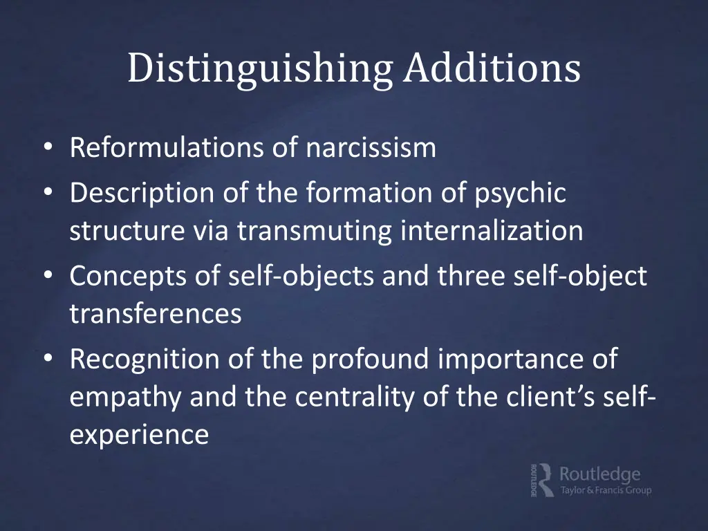distinguishing additions