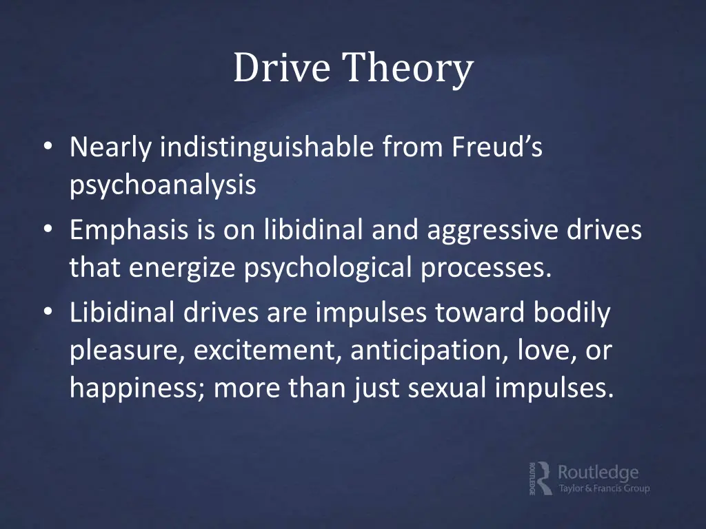 drive theory