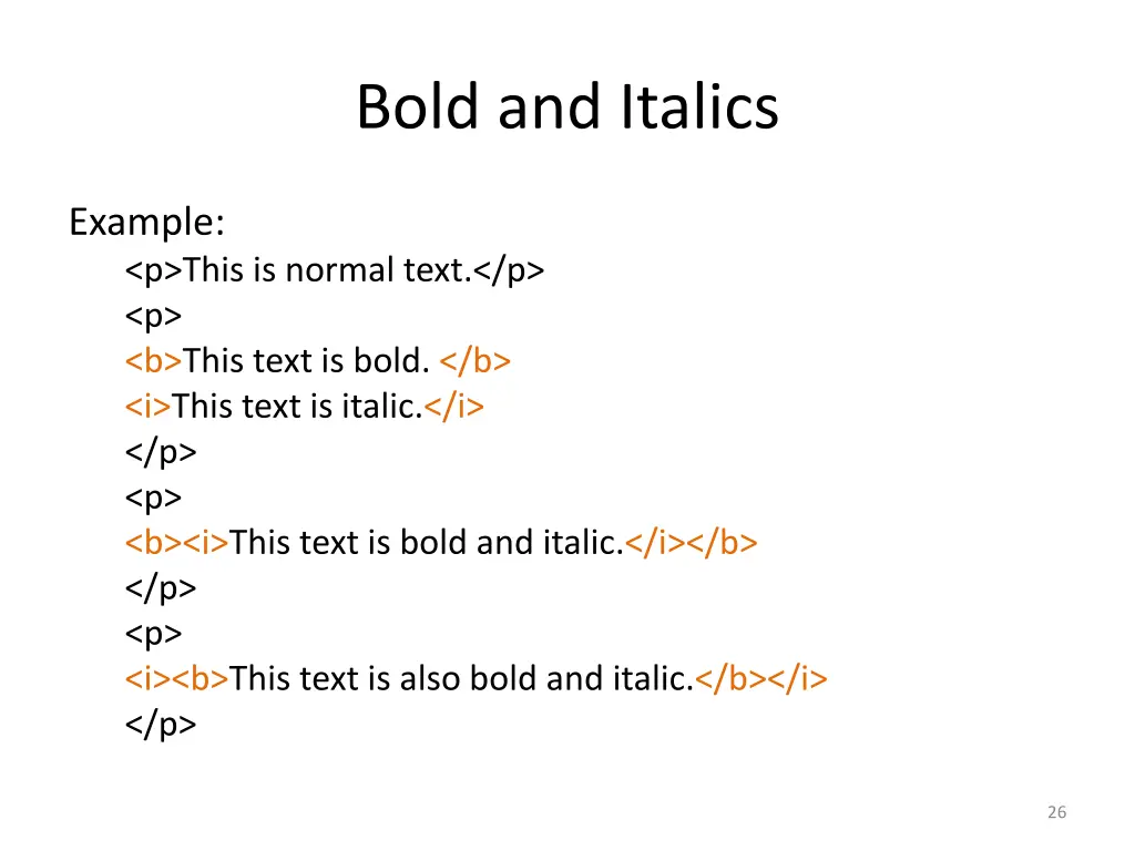 bold and italics 1