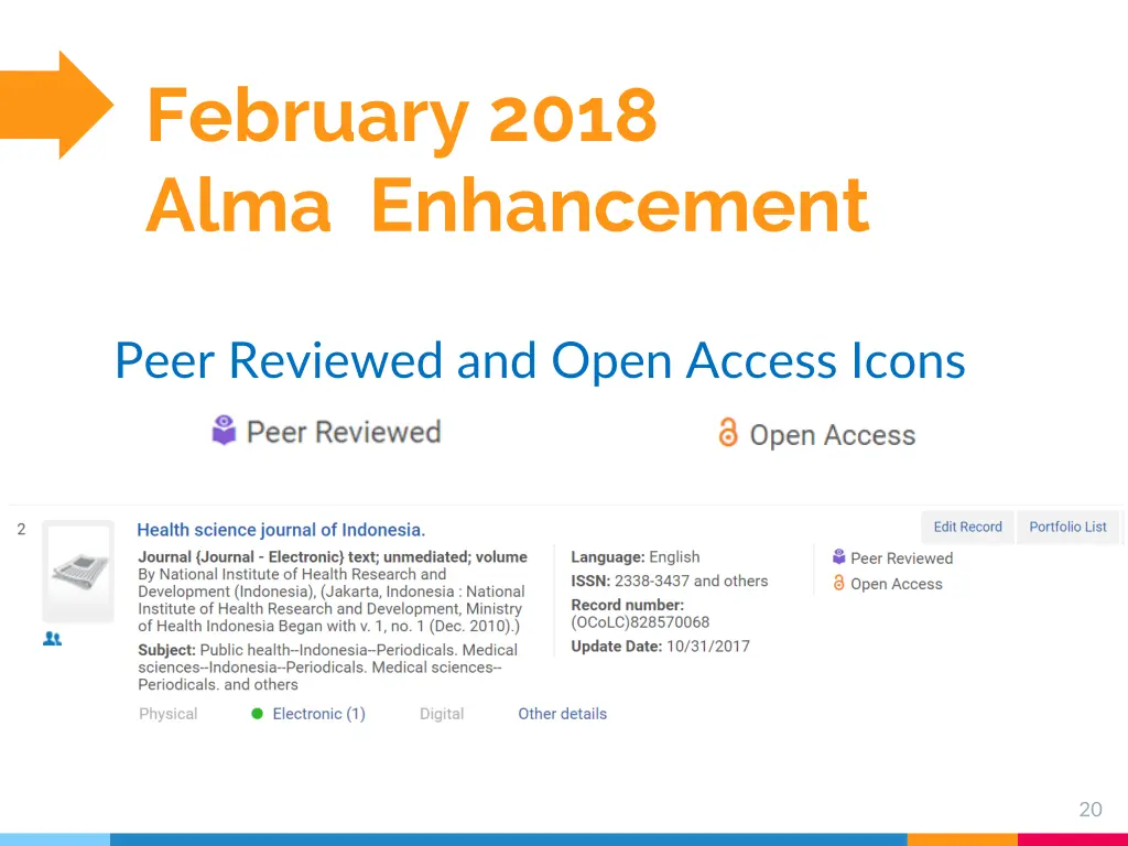 february 2018 alma enhancement