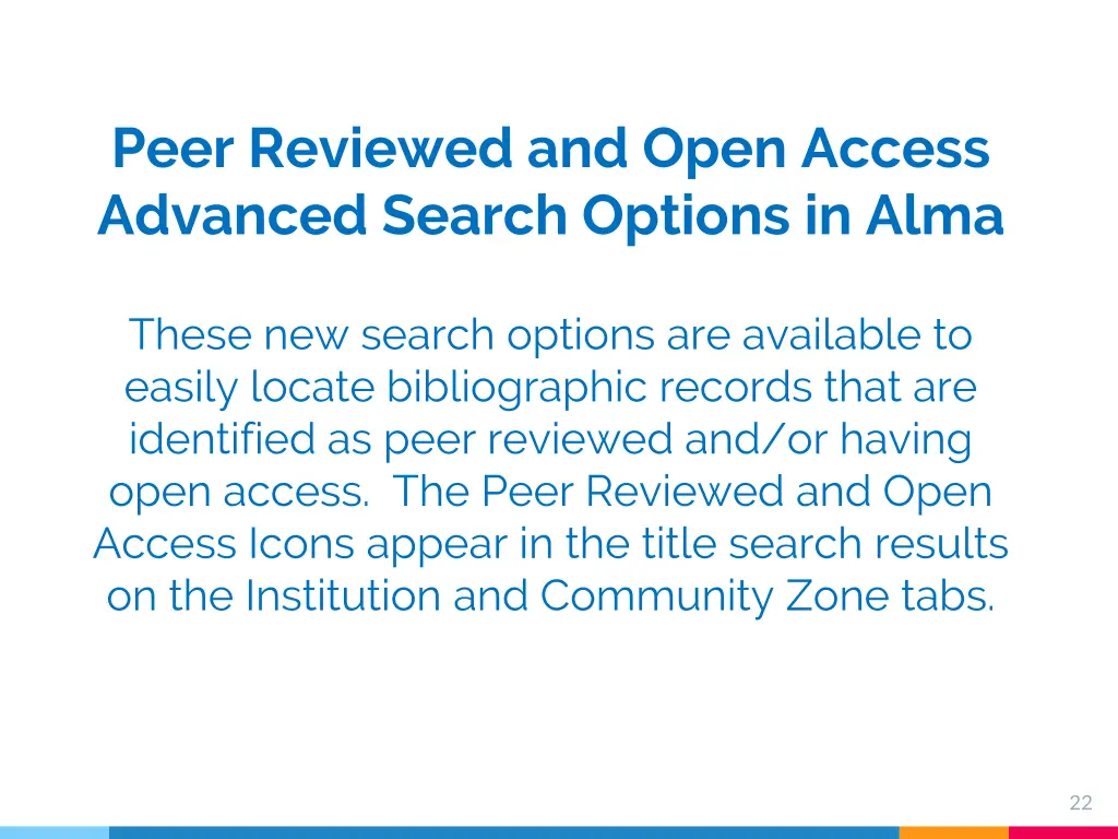 peer reviewed and open access advanced search