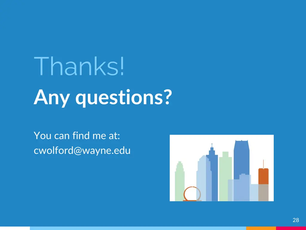 thanks any questions