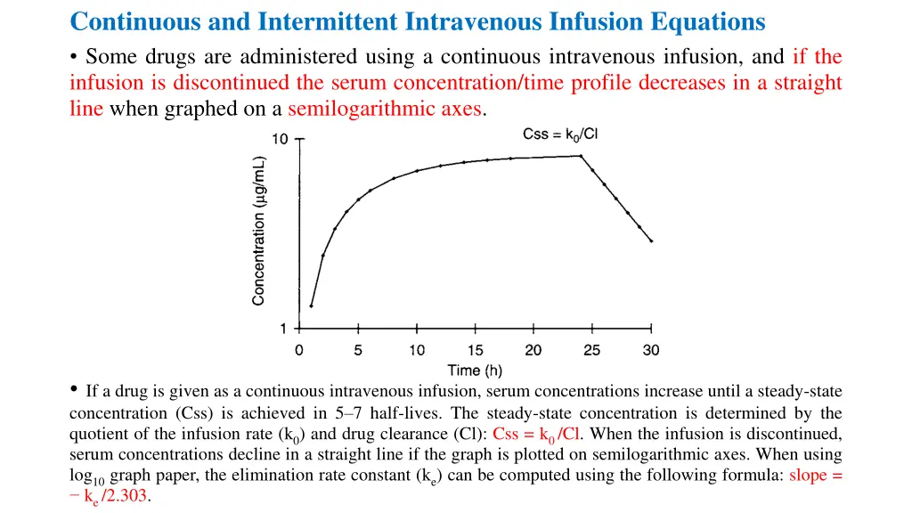 continuous and intermittent intravenous infusion