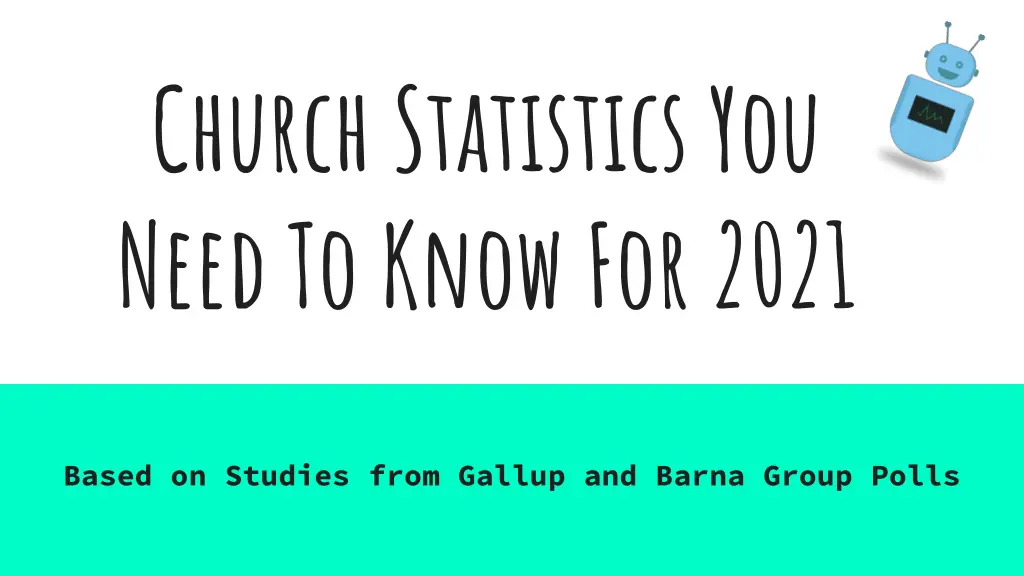 church statistics you need to know for 2021