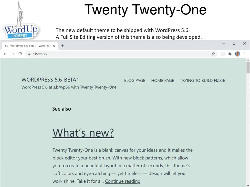 twenty twenty one