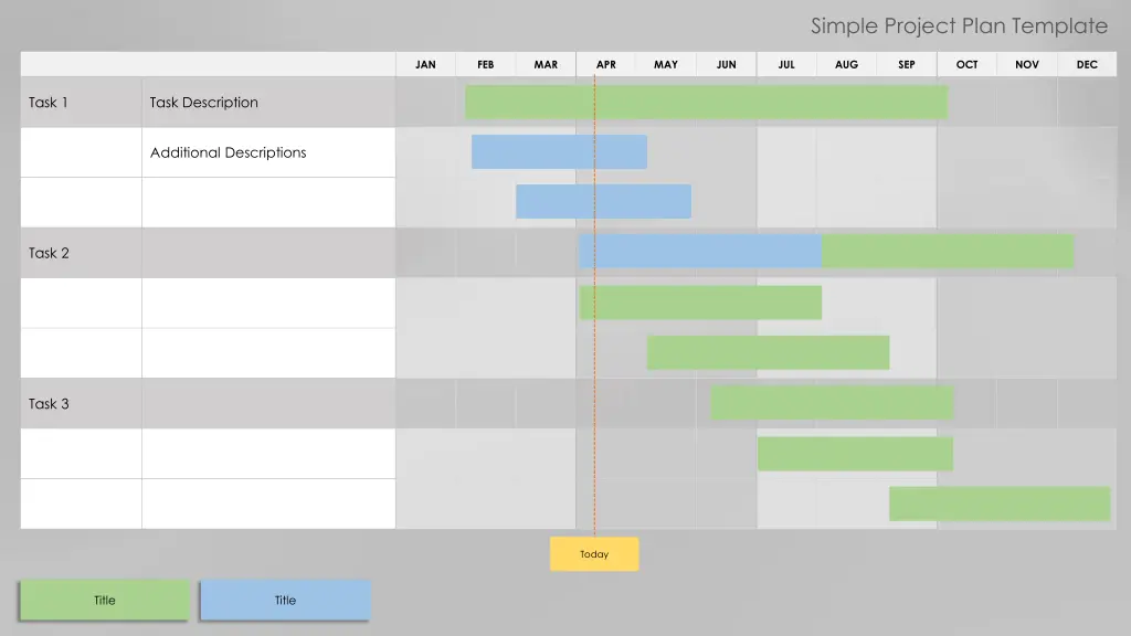 simple project plan template