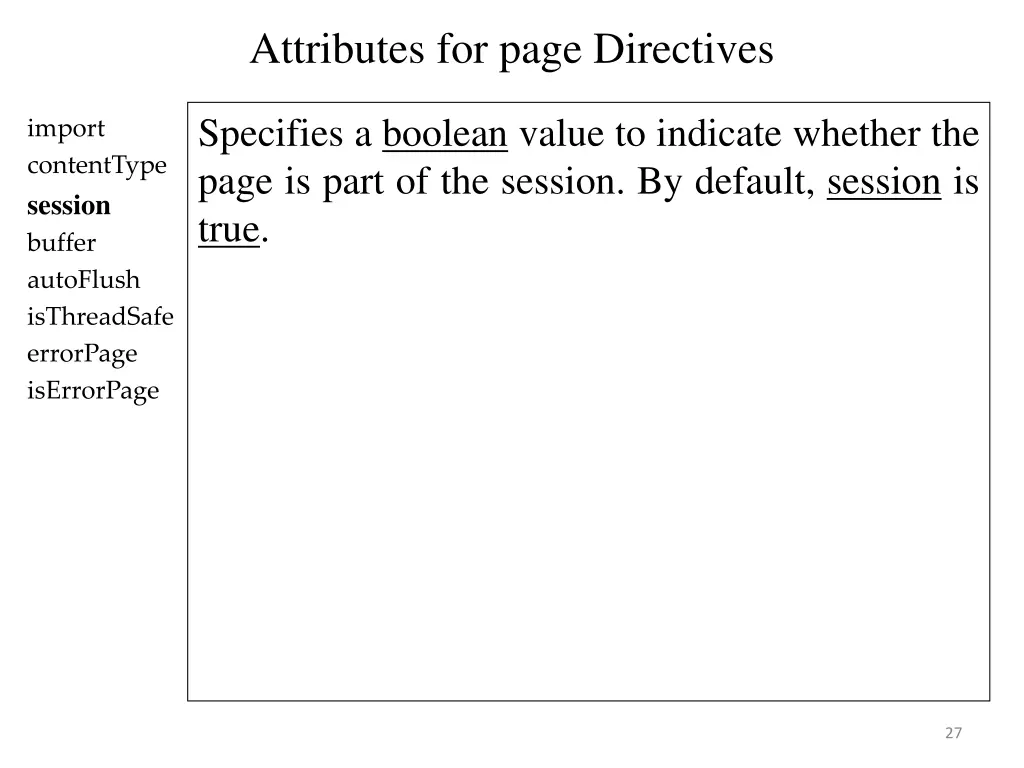 attributes for page directives 2