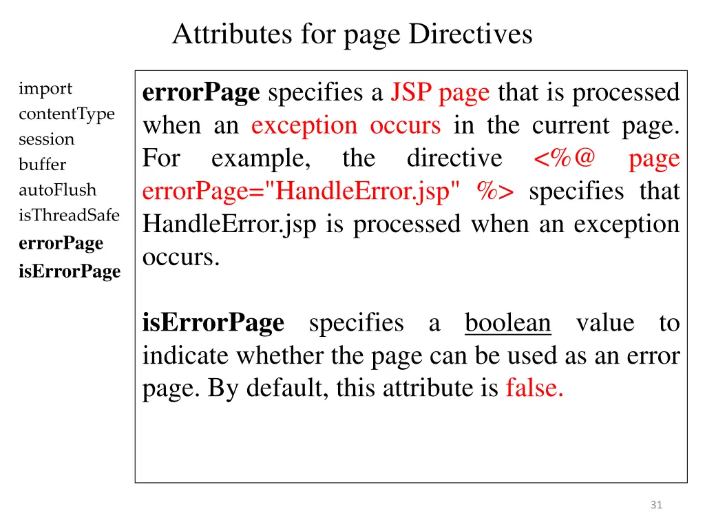 attributes for page directives 6