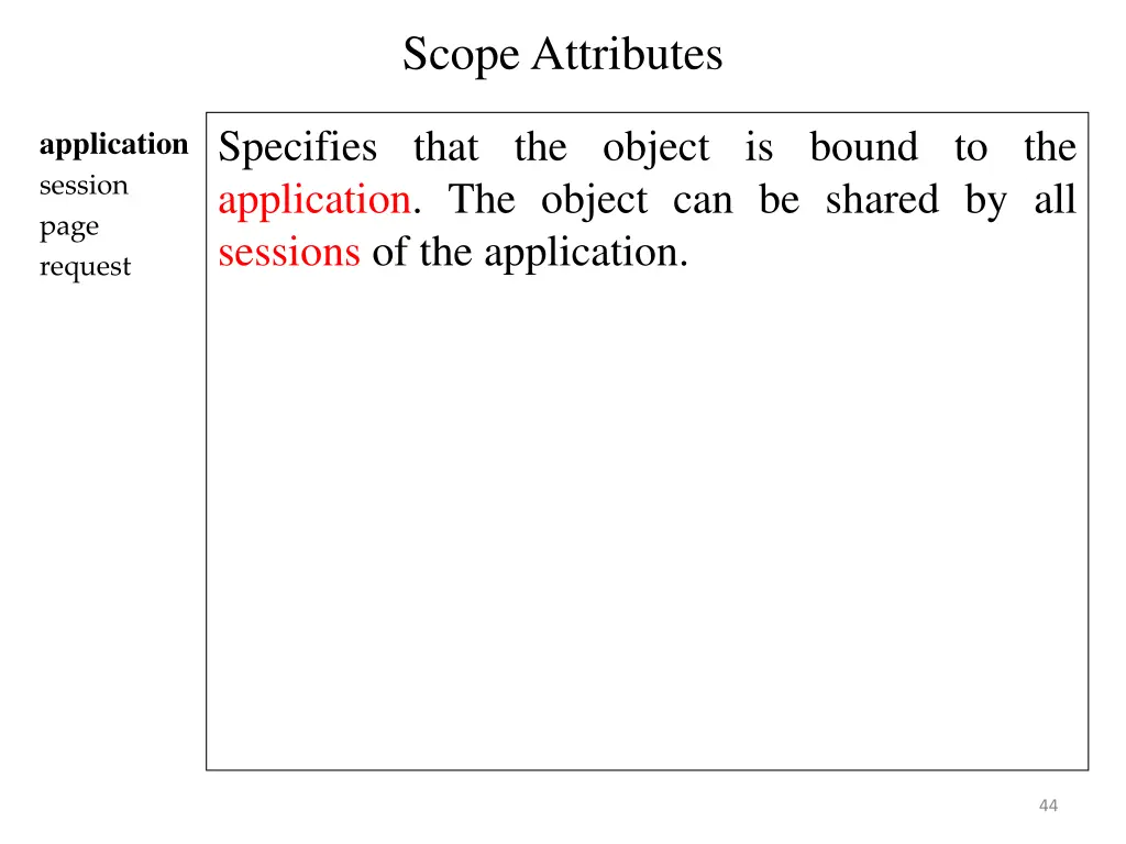 scope attributes