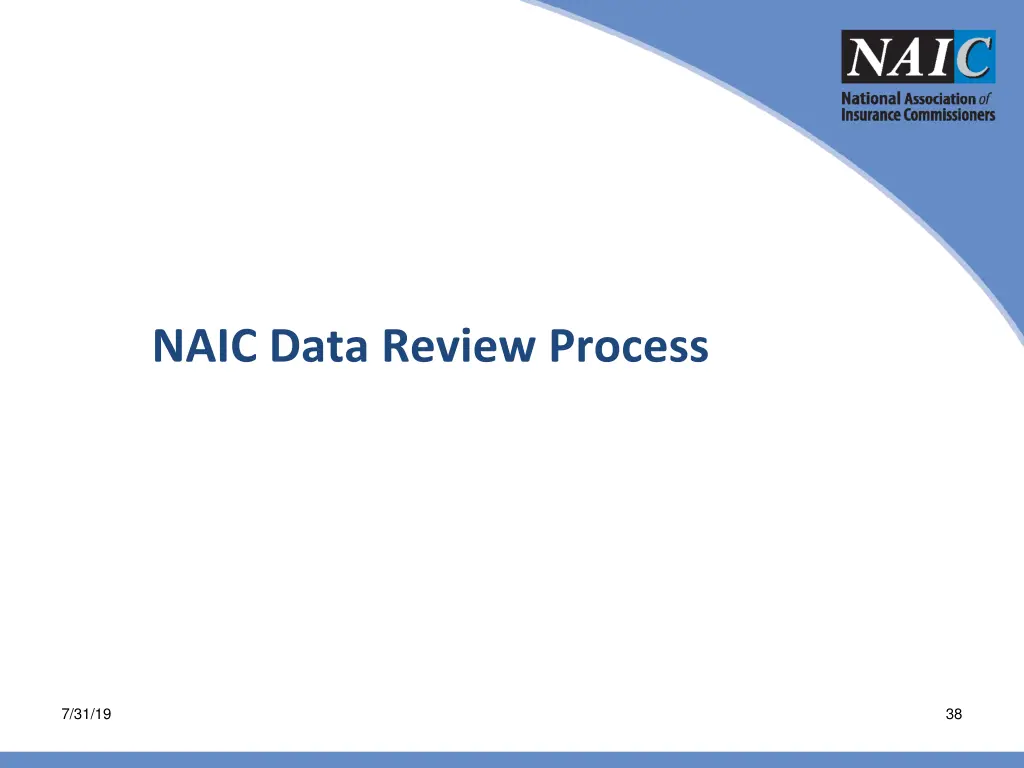 naic data review process