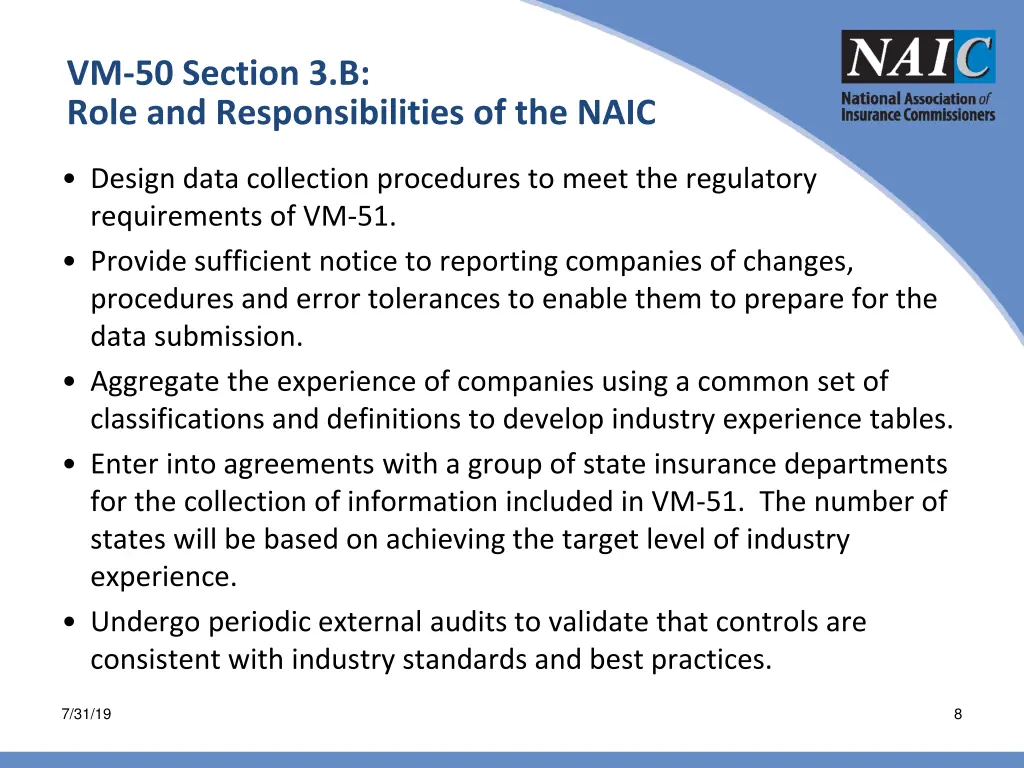 vm 50 section 3 b role and responsibilities