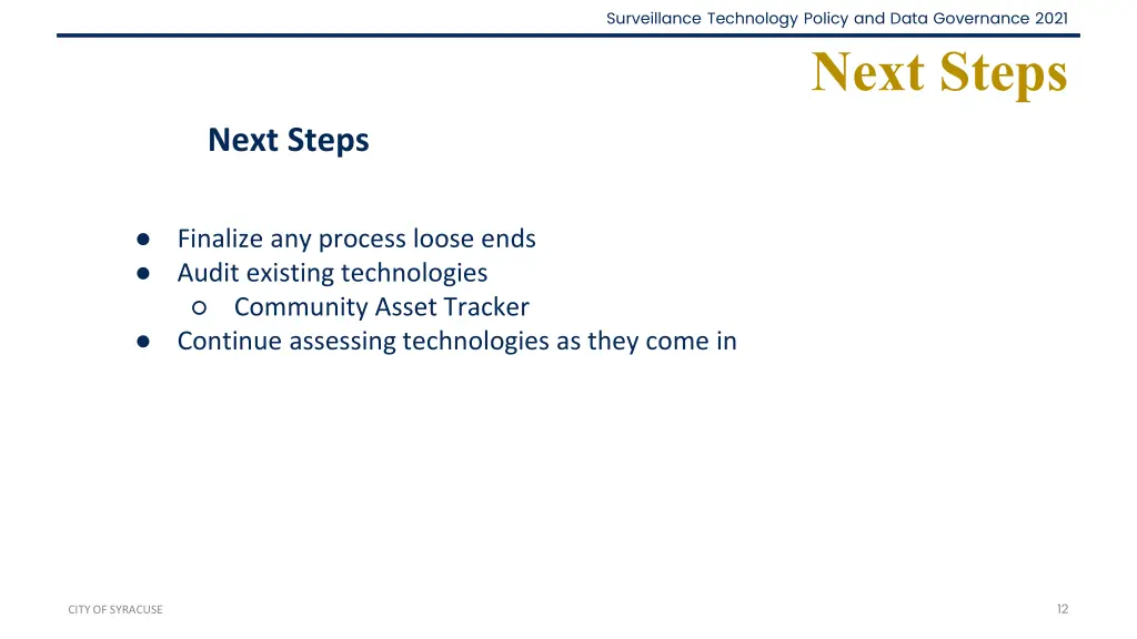 surveillance technology policy and data 11