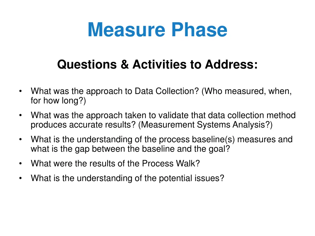 measure phase