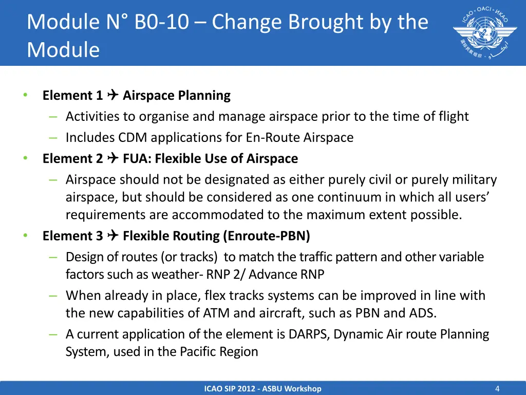 module n b0 10 change brought by the module