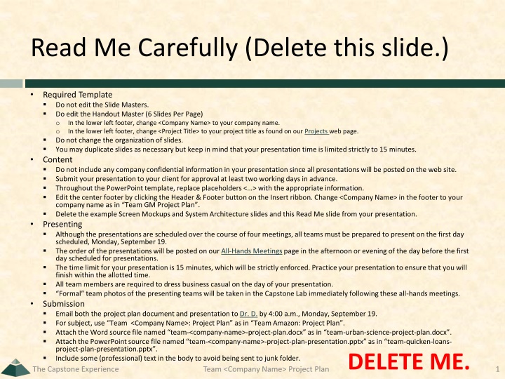 read me carefully delete this slide