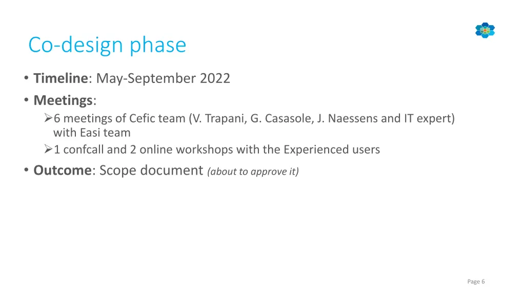 co design phase