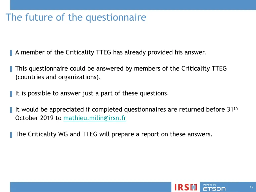 the future of the questionnaire 1