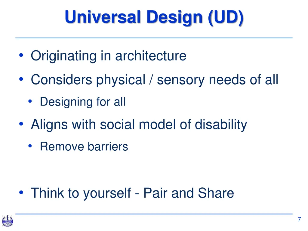 universal design ud