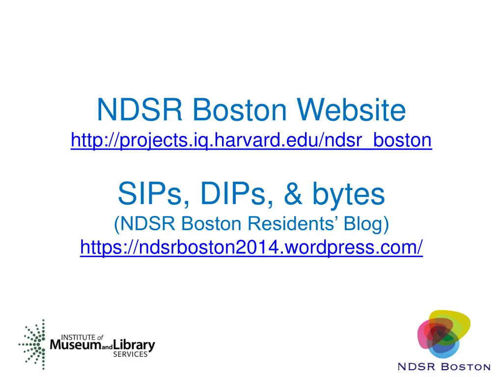 ndsr boston website http projects iq harvard