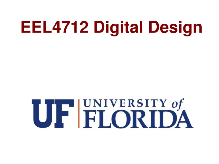 eel4712 digital design