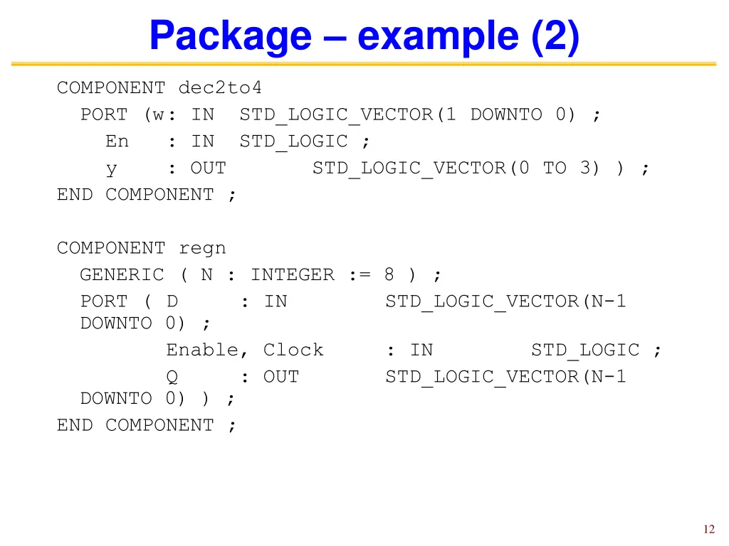 package example 2
