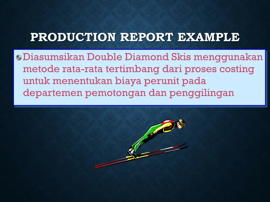 production report example