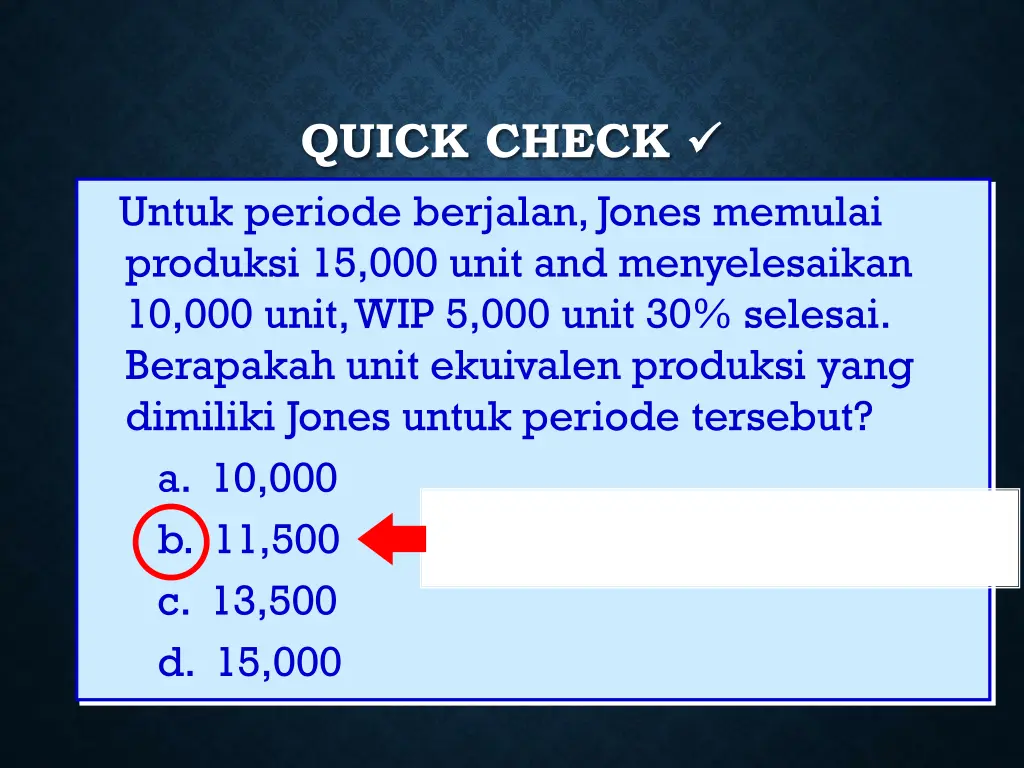 quick check 3