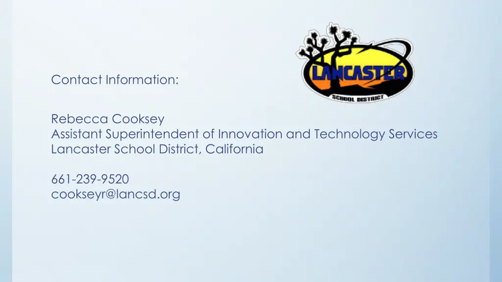 contact information