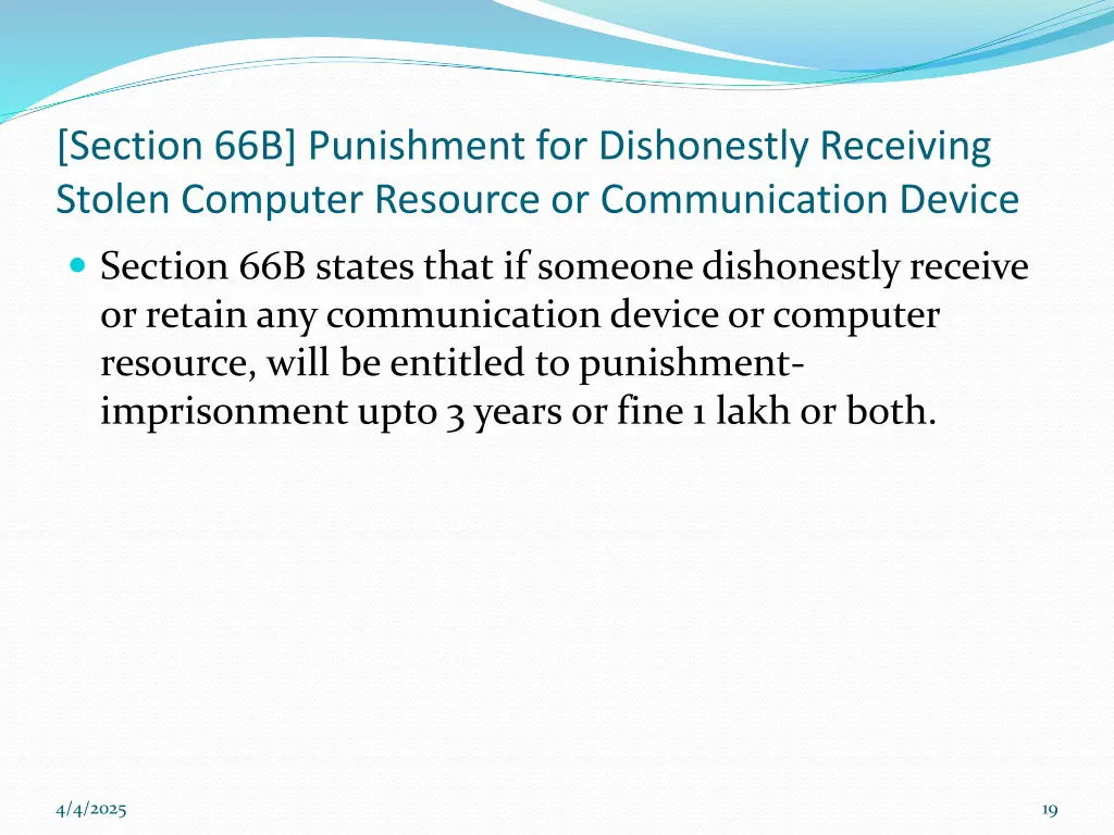 section 66b punishment for dishonestly receiving