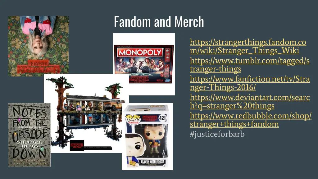 fandom and merch