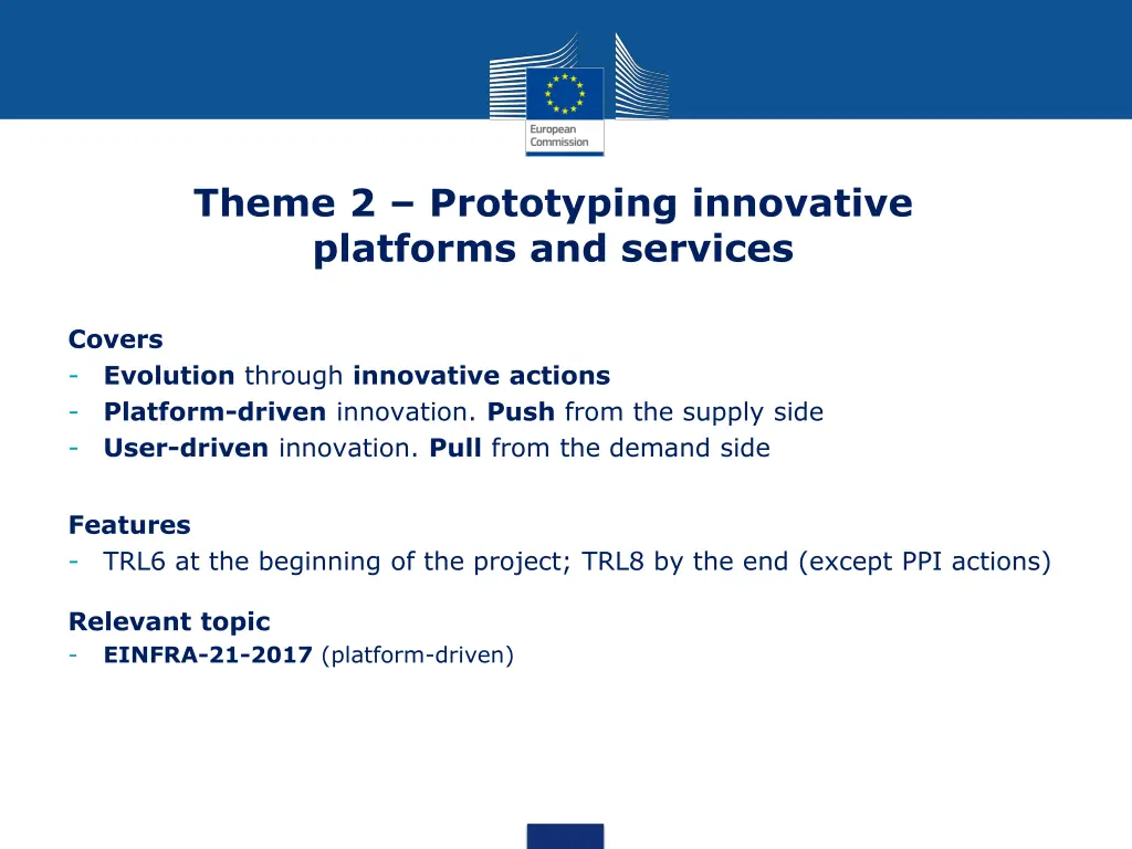 theme 2 prototyping innovative platforms