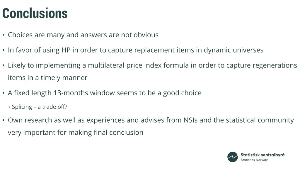 conclusions