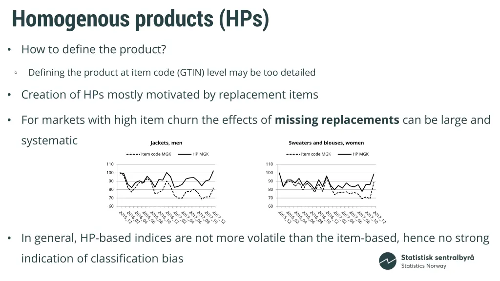 homogenous products hps