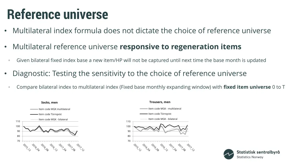 reference universe multilateral index formula